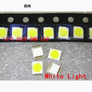 100PCS 3528 White Ultra Bright Light Diode 1210 SMD LED PLCC-2 20mA LED Light