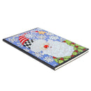 DIY Santa Claus Special Shaped Diamond Painting 60 Pages A5 Office Notebook