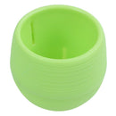 Small Succulent Planter Colorful Plastic Plant Flower Pots Set of 5, Mixed