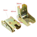 2Pcs Self Lock Folding Feet Hinges Metal for Table Leg Bracket for Sofa Bed