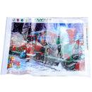 Cross Stitch with DIY 5D Diamond Embroidery Painting Christmas for Home Dec