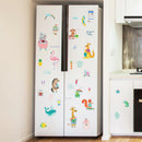cartoon monkey whale flamingo mural wall stickers baby bedroom decor decME