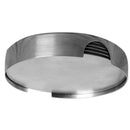 6 pcs Stainless Steel Home Hotel Bar Decor Mat Round Coaster Set with Holder