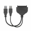 SATA Extension Cable Hard Drive Adapter Converter USB 3.0 to 2.5 High Qual DNN