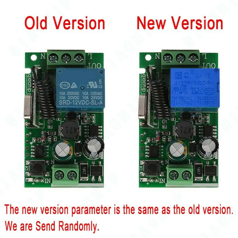 Wireless Wall Switch Wall Panel Remote Control Transmitter & Receiver Smart M5Y3