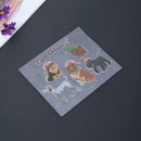 Silicone Clear Rubber Stamp+Metal Cutting Dies Stencil Frame Scrapbook DIY