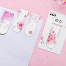 4pcs/set Cherry Blossoms Magnetic Bookmark Book Marker Page Clip Office Supplies