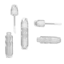 3x 2.5ml Lip Gloss Tube Empty Refillable Lip Balm Bottle Lip Gloss Container