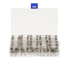 250 Pcs. 1A 20A Flinke Glass Tube Fuse, Sorted With Box