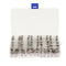 250 Pcs. 1A 20A Flinke Glass Tube Fuse, Sorted With Box