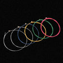 2 Set of 12pcs Replacement Steel Rainbow Colour Folk Acoustic Guitar Strin BLI