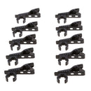 20Pack Portable Microphone Lapel Tie Lavalier Mic Metal Clip Holder 8/12mm