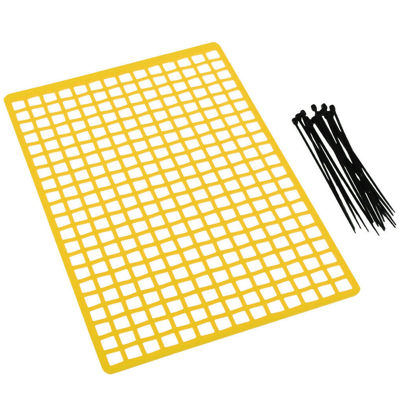 Elasticated Luggage Net for RC Car- Keep Bulky Items Secure on Rack Yellow