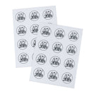 60pcs Grad 2019 Seal Stickers Paper Labels for DIY Graduation Gifts Packaging BX