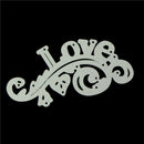 DIY Love Border Decor Metal Cutting Dies Stencils for Scrapbooking Album CardsM&