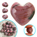 Natural Heart Shaped Love Rhodochrosite Heart Pendant Healing Bead 15*15*10MM