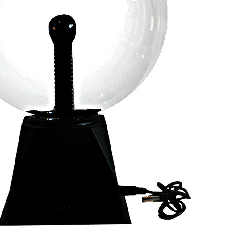 5" Glass Nebula Plasma Ball Sphere Globe Lamp Touch Motion Disco Party Light