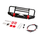 1/10 RC Crawler Front Bumper w/ LED for Traxxas Rc4wd Axial scx10 D90