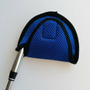 2Pcs Golf Mallet Putter Headcover Head Cover Protector Bag Case Replacement