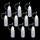 10pcs 10ml Needle Tip Empty Plastic Squeezable Dropper Bottle Liquid Storage