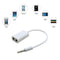 Couples 3.5mm Jack 1 Male to 2 Female Audio Headphone Earphone Splitter Line