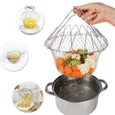 Deep Fry Basket Stainless Steel Net Round 23cm Fryer / Deep Frying / Chips VVV