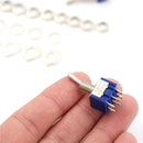 5Pcs MTS-203 AC 125V 6A ON/OFF/ON 3 Position DPDT Toggle Switch Gw