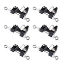 6Pcs Kayak Trolling Clips Outrigger Release Downrigger Lure Bait Line Clips