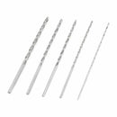 5PCS Extra Long High-speed Steel Drill Bit Sets Straight Shank Twist Drill