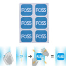 6pcs Bicycle Tire Patch Repair Tool Road Bike Tube Repair Pad Tool Inner Par Gw