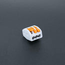 30pcs Universal Compact Wire Connector Conductor Terminal Block with Lever