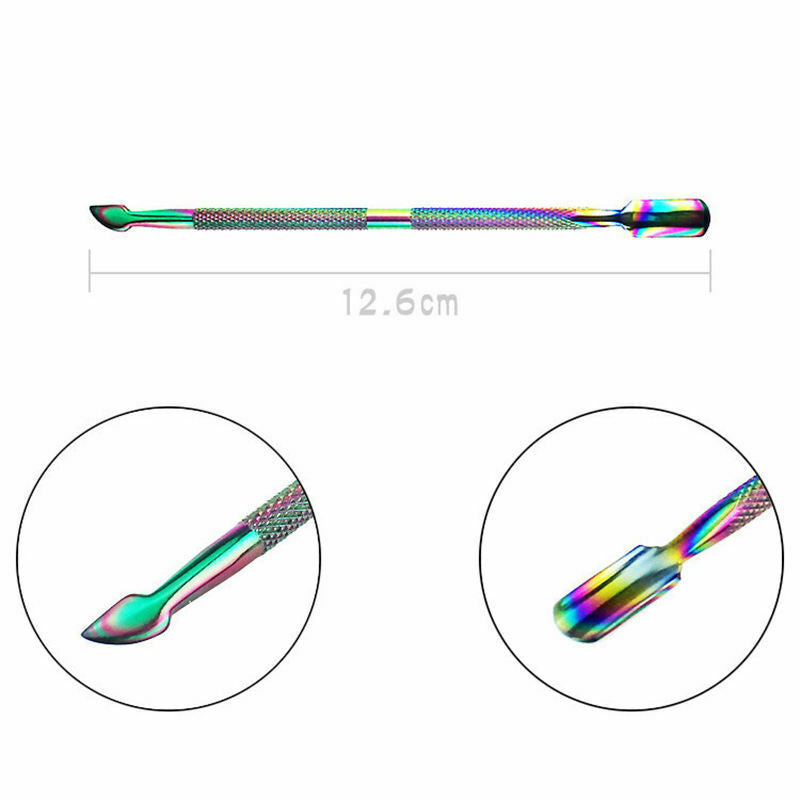 1 Pieces Cuticle Pusher UV Gel Polish Soak Off Remover Tool Nail Art Cuticl