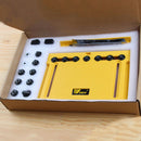 Handle Installation Measurement Tool Pull Jig and Pin Jig Shelf yellow