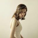 Charming Woman Bridal Flower Rhinestone Crown Tiara Headband Headpieces