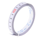 2Pcs/Set Durable Miter Saw Track Tape Measure Backing Metric Steel Ruler 300cm,