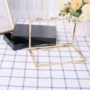 Rectangle Metal Frame Box Purses Handles for DIY Handbags Evening Clutch Bag