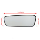 2 Pcs 360Â° Wide Angle Convex Rear Side View Blind Spot Mirror Universal Car OZ