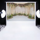 Nordic Wedding Flowers Photography Prop Background Cloth Backdrop for Video A