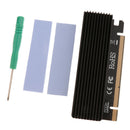 M.2 NVMe SSD NGFF TO PCI-e 16x adapter M-Key card 2230-2280 Full speed