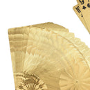 54x waterproof pvc playing cards set round golden poker card magic tricks tool3C