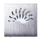 AC110-240V 3W LED Metal Square Yellow Wall Lamp Light Home Hotel Bar Decor