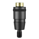 Fish Landing Dip Net Connector 8mm Quick Release Adapter Fitting (Black)