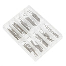 1 Set  Tube Clasp Pin Metal Friction Pressure Pin