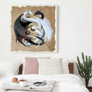 5D DIY Combat Animal Diamond Embroidery Painting Full Drill Cross Stitch