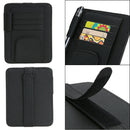 Car Auto Sun Visor Glasses Sunglasses Card Ticket Clip Multiuse (Black)