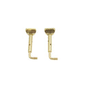 Durable Pack of 2 Violin Fiddle Chin Rest Screws for 3/4 4/4 Size Violin