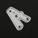 The alphabet die cuts metal die cutting dies scrapbooking embossing folder su`US
