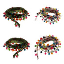 4Pcs Fringe Lace Trim Tassel Curtain Wedding Dress Ribbon DIY Sewing Craft