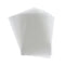 60-piece L-Type Clear Document Folder A4 Size Paper Sleeves Binder Pockets