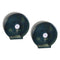 2PC Wall Mounted Toilet Paper Roller Holder Rack Dispenser Waterproof Office